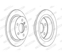 FERODO DDF2656C Disco freno per MINI