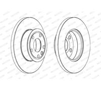 FERODO DDF562C Disco freno