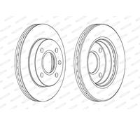 FERODO DDF766 Disco freno per FORD,FORD (CHANGAN),MAZDA