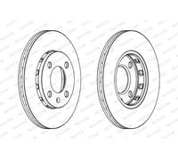 Ferodo – Dischi freno DDF812C – anteriore, ventilato – 2 pezzi