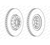 FERODO DDF954C-1 Disco freno