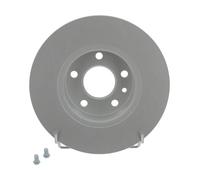 Dischi freno FERODO DDF067C posteriore, pieno, 2 Pezzo