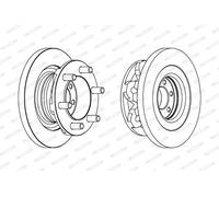 FERODO FCR313A Disco freno per IVECO