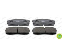 Set di pastiglie freno FERODO FDB1021, posteriore