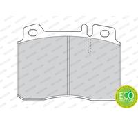FERODO FDB1037 Kit pastiglie freni