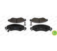 Set di pastiglie freno FERODO FDB1423, anteriore