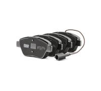 PA015AF Kit pastiglie freno, Freno a disco anteriore (MARCA JAPANPARTS)..
