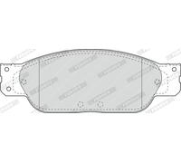 Set di pastiglie freno FERODO FDB1485, fronte