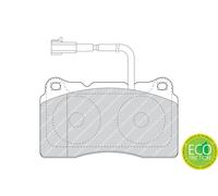 FERODO FDB1663 Kit pastiglie freno, Freno a disco per ALFA ROMEO