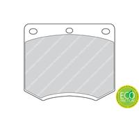 FERODO FDB167 Kit pastiglie freno, Freno a disco per AC,ASTON MARTIN,CATERHAM,DE