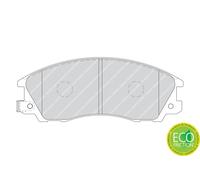 Ferodo Kit pastiglie freni anteriore FDB1670 per Hyundai Terracan