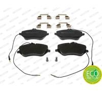 Set di pastiglie freno FERODO FDB1726, anteriore