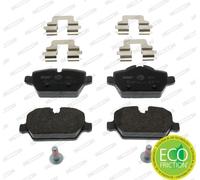 Set di pastiglie freno FERODO FDB1806, posteriore