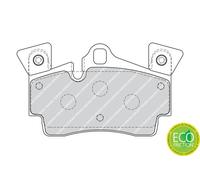 FERODO FDB1835 Kit pastiglie freno, Freno a disco per AUDI,PORSCHE