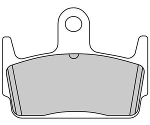 FERODO FDB2101AG Kit pastiglie freni