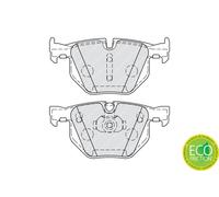 FERODO FDB4067 Kit pastiglie freno, Freno a disco per BMW