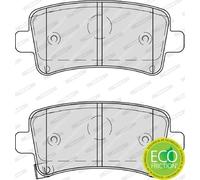 Set di pastiglie freno FERODO FDB4209, posteriore