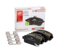 ADG042123 Kit pastiglie freno post (MARCA-BLUE PRINT)