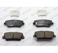 FERODO FDB4391 Kit pastiglie freno, Freno a disco per HYUNDAI,KIA,SSANGYONG