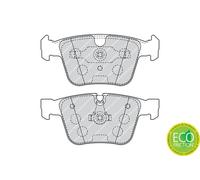 FERODO FDB4413 Kit pastiglie freno, Freno a disco per MERCEDES-BENZ