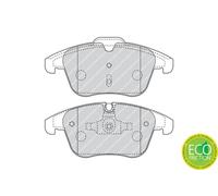 Set di pastiglie freno FERODO FDB4498, anteriore