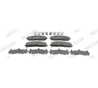 Set di pastiglie freno FERODO FDB4785, anteriore