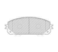 FERODO FDB4882 Kit pastiglie freno, Freno a disco per JEEP
