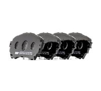 FERODO Pastiglie freno FDB4891 – Set anteriore con segnalatore acustico per Mazda 6