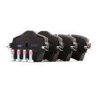 Set di pastiglie freno FERODO FDB4945, anteriore