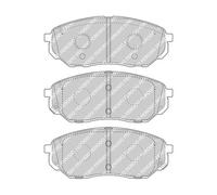 FERODO FDB4983 Kit pastiglie freno, Freno a disco per HYUNDAI,KIA