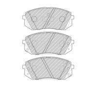 Set di pastiglie freno FERODO FDB5039, anteriore