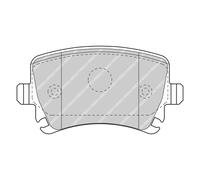 FERODO FDB5107 Kit pastiglie freno, Freno a disco per BENTLEY,SEAT,SKODA,VW