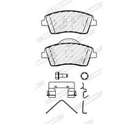 Set di pastiglie freno FERODO FDB5154, fronte