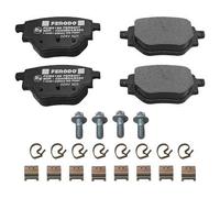 Set di pastiglie freno FERODO FDB5196, posteriore