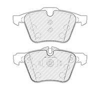 FERODO FDB5307 Kit pastiglie freno, Freno a disco per JAGUAR