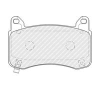 FERODO FDB5327 Kit pastiglie freni