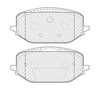 FERODO FDB5337 Kit pastiglie freni
