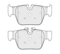 FERODO FDB5354 Kit pastiglie freni