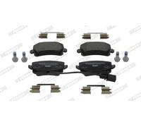 FERODO FDB5451 Kit pastiglie freno, Freno a disco per AUDI