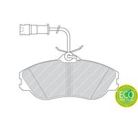 FERODO FDB563 Kit pastiglie freno, Freno a disco per AUDI