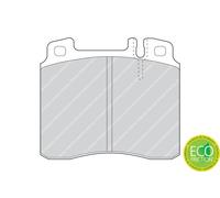 Set di pastiglie freno FERODO FDB800, anteriore