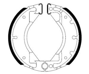 FERODO FSB738A Kit ganasce freni