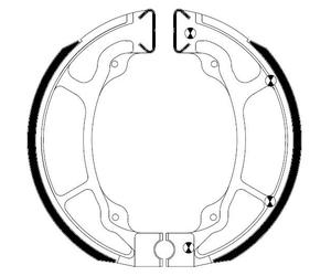 FERODO FSB963A Kit ganasce freni