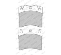 FERODO FVR1131 Kit pastiglie freno, Freno a disco per VW