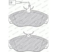 FERODO FVR1396 Kit pastiglie freni