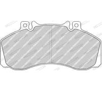 Set di pastiglie freno FERODO FVR1522, anteriore, posteriore