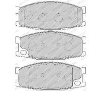 FERODO FVR1701 Kit pastiglie freno, Freno a disco per MITSUBISHI