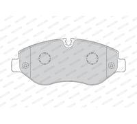 FERODO FVR4469 Kit pastiglie freno, Freno a disco per MERCEDES-BENZ
