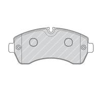 FERODO FVR4470 Kit pastiglie freno, Freno a disco per MERCEDES-BENZ