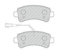 Set di pastiglie freno FERODO FVR4950, posteriore